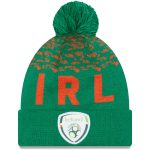 Shop ireland national team new era marl cuffed knit hat with pom – green – Mexico Football Shirts & World Cup Jerseys