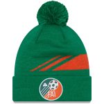 Shop ireland national team new era sport cuffed knit hat with pom – green – Mexico Football Shirts & World Cup Jerseys