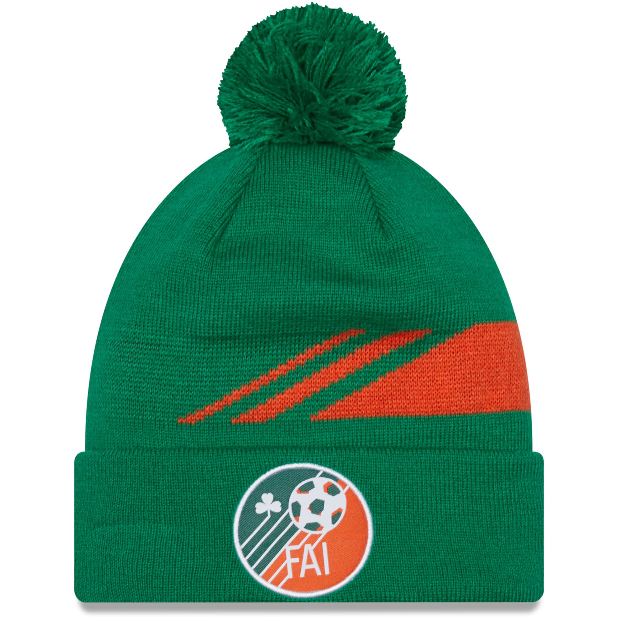 Shop ireland national team new era sport cuffed knit hat with pom – green – Mexico Football Shirts & World Cup Jerseys