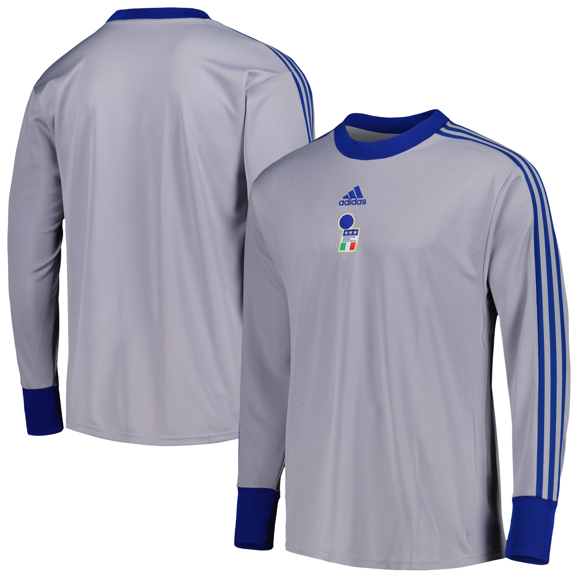 Shop italy national team adidas authentic football icon goalkeeper jersey – gray – Mexico Football Shirts & World Cup Jerseys