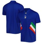 Shop italy national team adidas football icon jersey – blue – Mexico Football Shirts & World Cup Jerseys