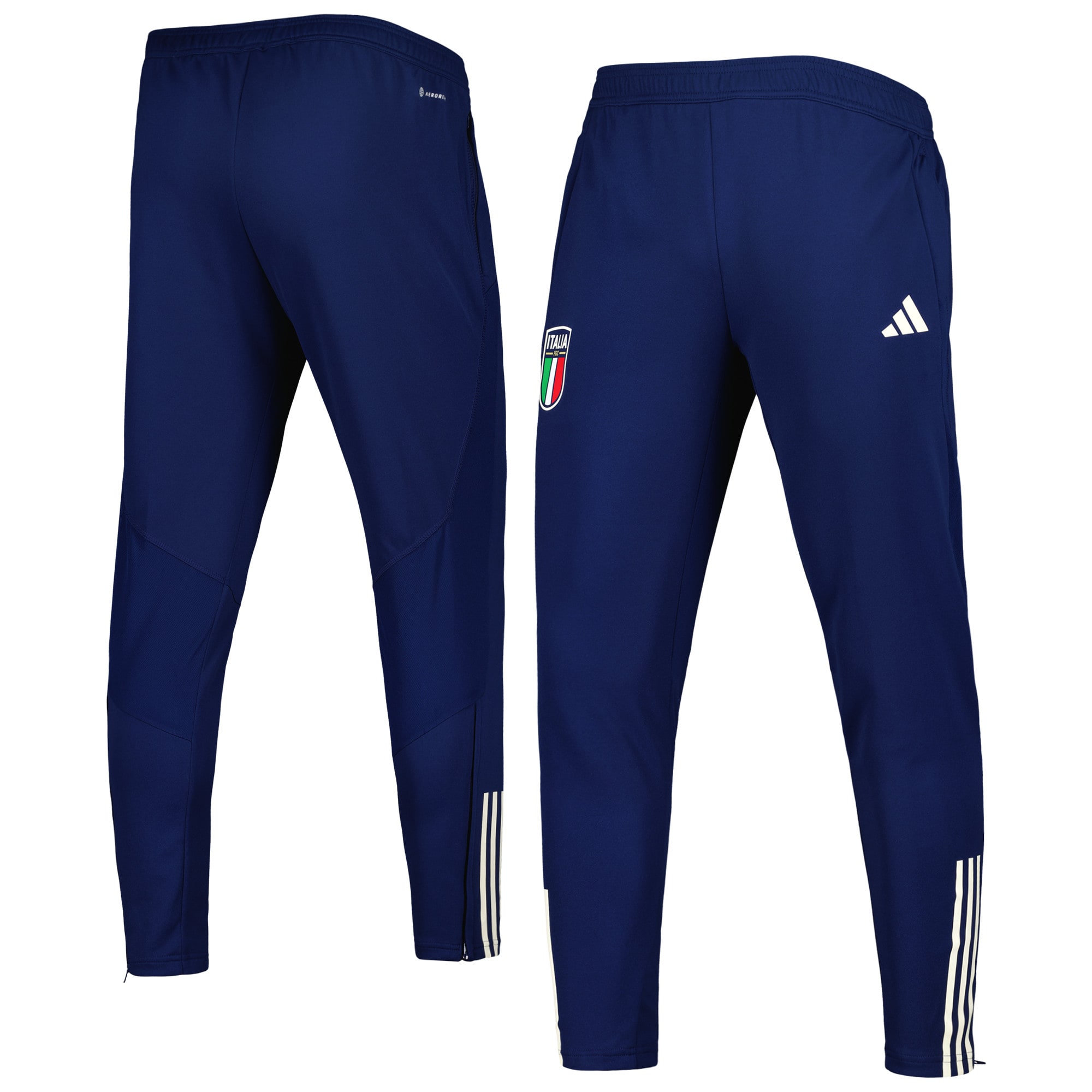 Shop italy national team adidas team aeroready training pants – blue – Mexico Football Shirts & World Cup Jerseys