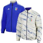 Shop italy national team adidas team logo anthem reversible full-zip jacket – white – Mexico Football Shirts & World Cup Jerseys