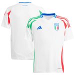 Shop italy national team adidas youth 2024 away replica jersey – white – Mexico Football Shirts & World Cup Jerseys