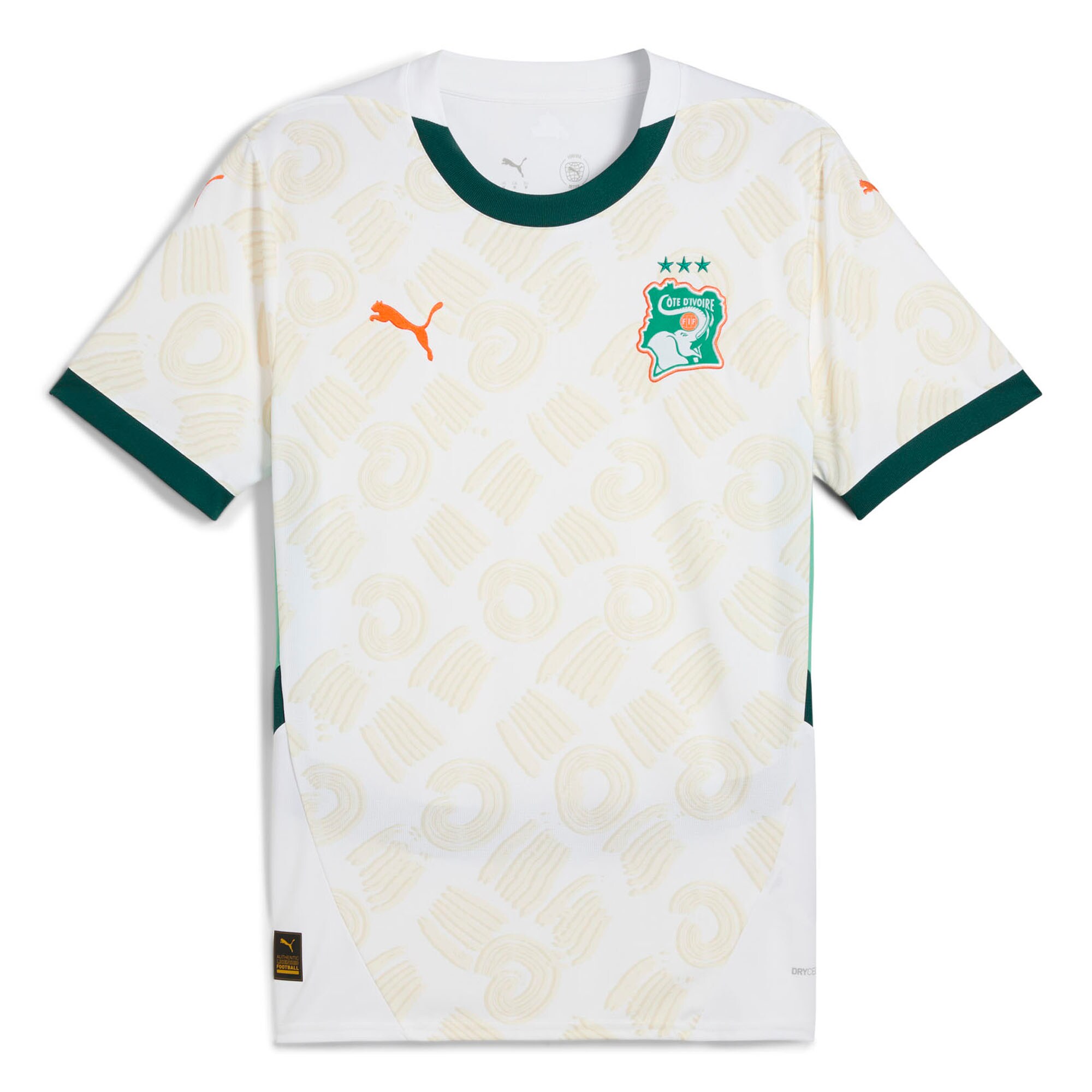 Shop ivory coast national team puma 2025 away replica jersey – white – Mexico Football Shirts & World Cup Jerseys