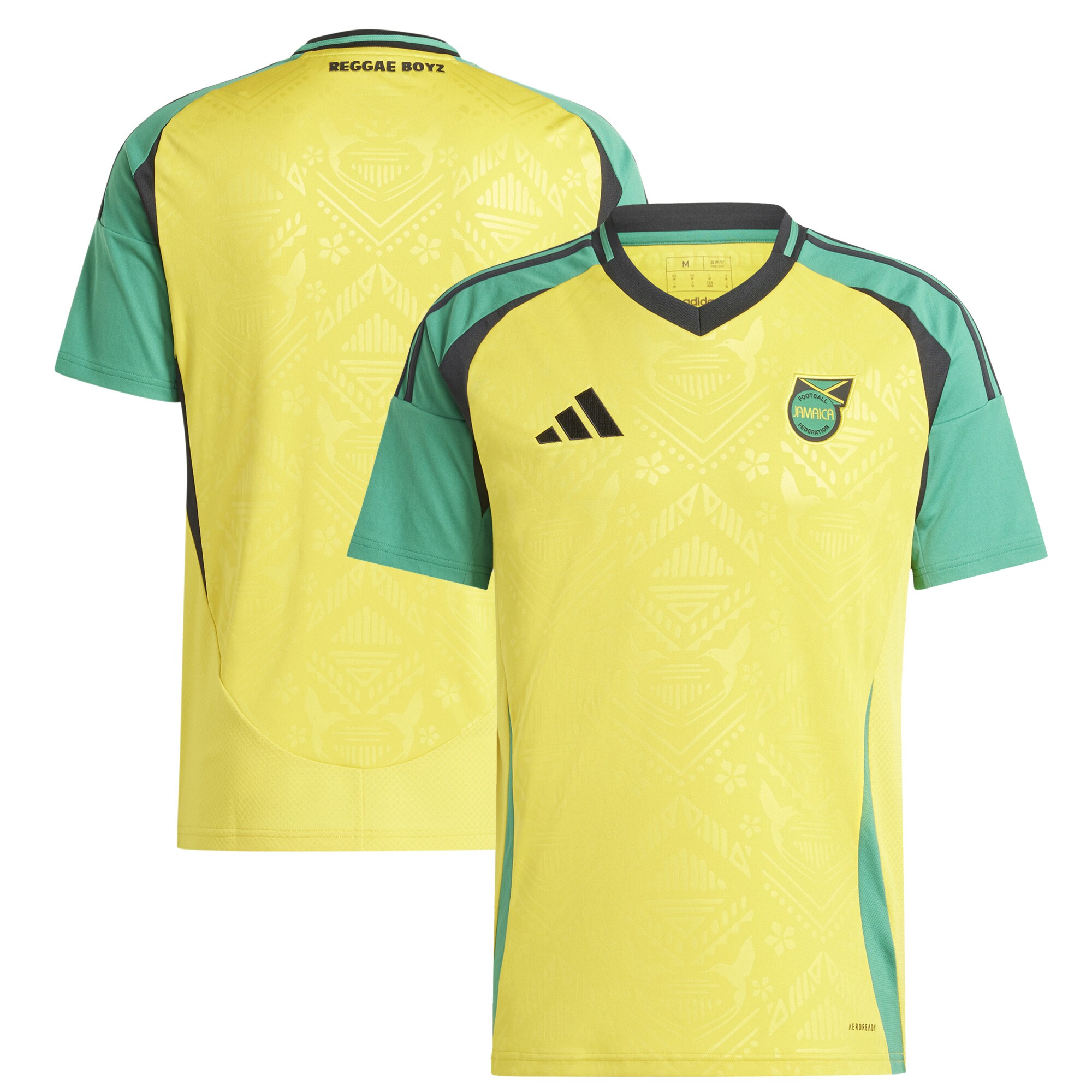 Shop jamaica national team adidas 2024 home replica jersey – yellow – Mexico Football Shirts & World Cup Jerseys