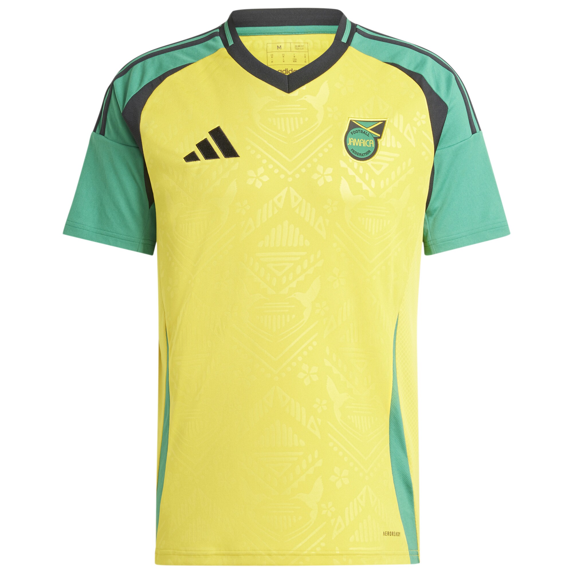 Shop jamaica national team adidas 2024 home replica jersey – yellow – Mexico Football Shirts & World Cup Jerseys