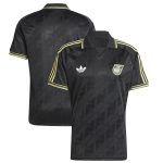 Shop jamaica national team adidas originals lifestyler jersey – black – Mexico Football Shirts & World Cup Jerseys