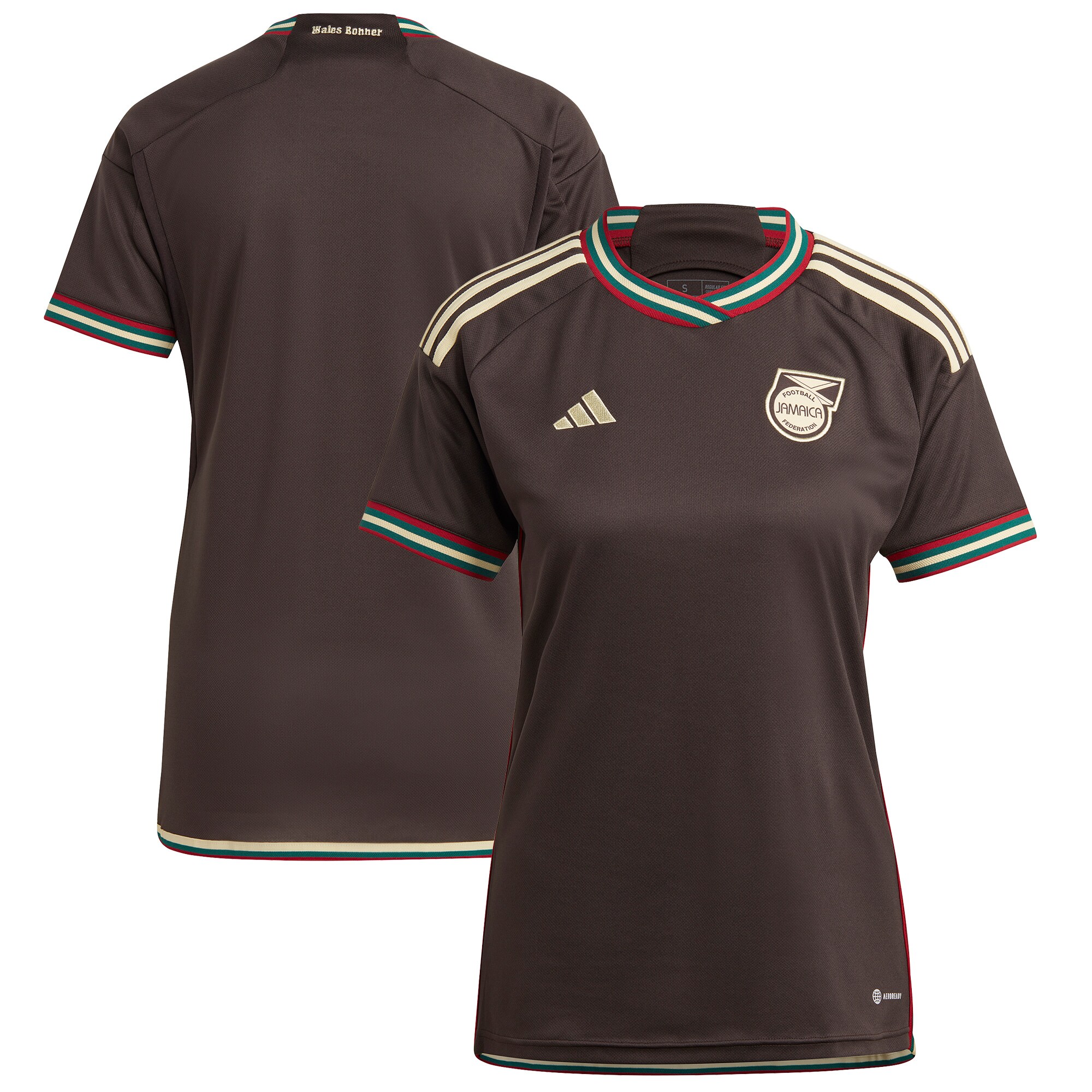 Shop jamaica national team adidas women8217s 2023 away replica jersey – brown – Mexico Football Shirts & World Cup Jerseys