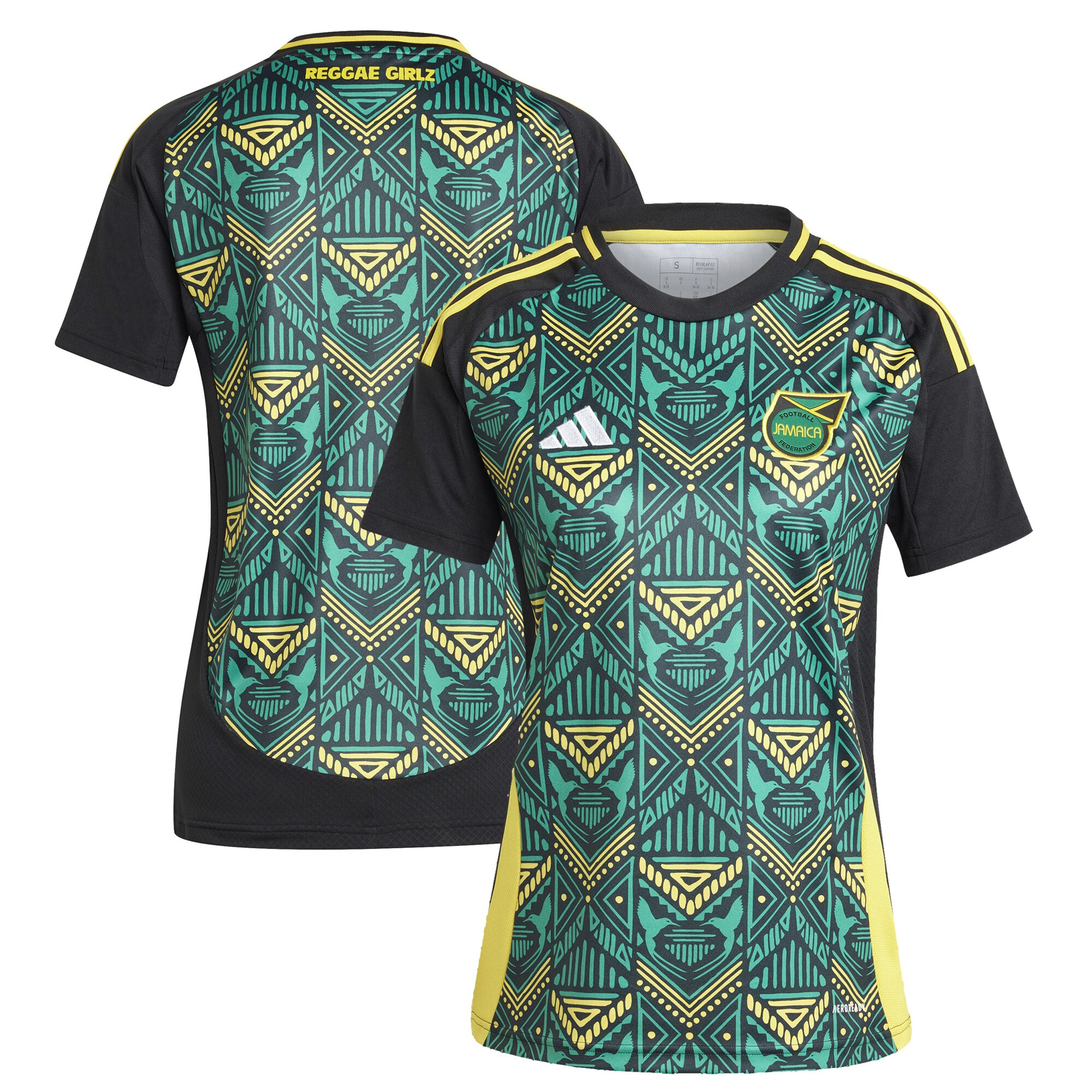 Shop jamaica national team adidas women8217s 2024 away replica jersey – black – Mexico Football Shirts & World Cup Jerseys