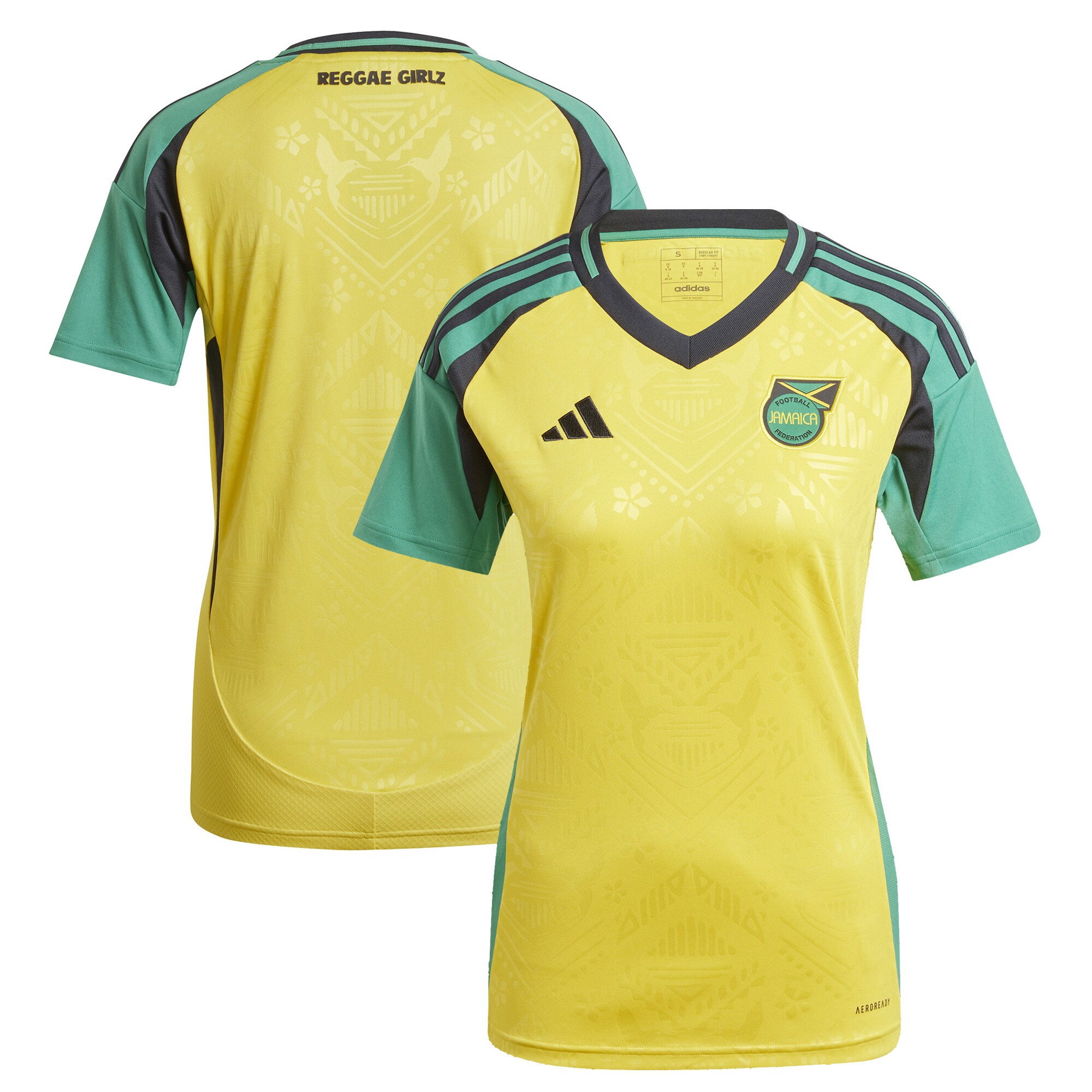 Shop jamaica national team adidas women8217s 2024 home replica jersey – yellow – Mexico Football Shirts & World Cup Jerseys