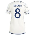 Shop jorginho italy national team adidas women8217s 2023 away replica jersey – white – Mexico Football Shirts & World Cup Jerseys