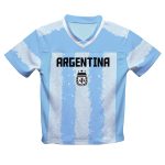 Shop julián Álvarez argentina national team vive la fete football jersey – light blue – Mexico Football Shirts & World Cup Jerseys