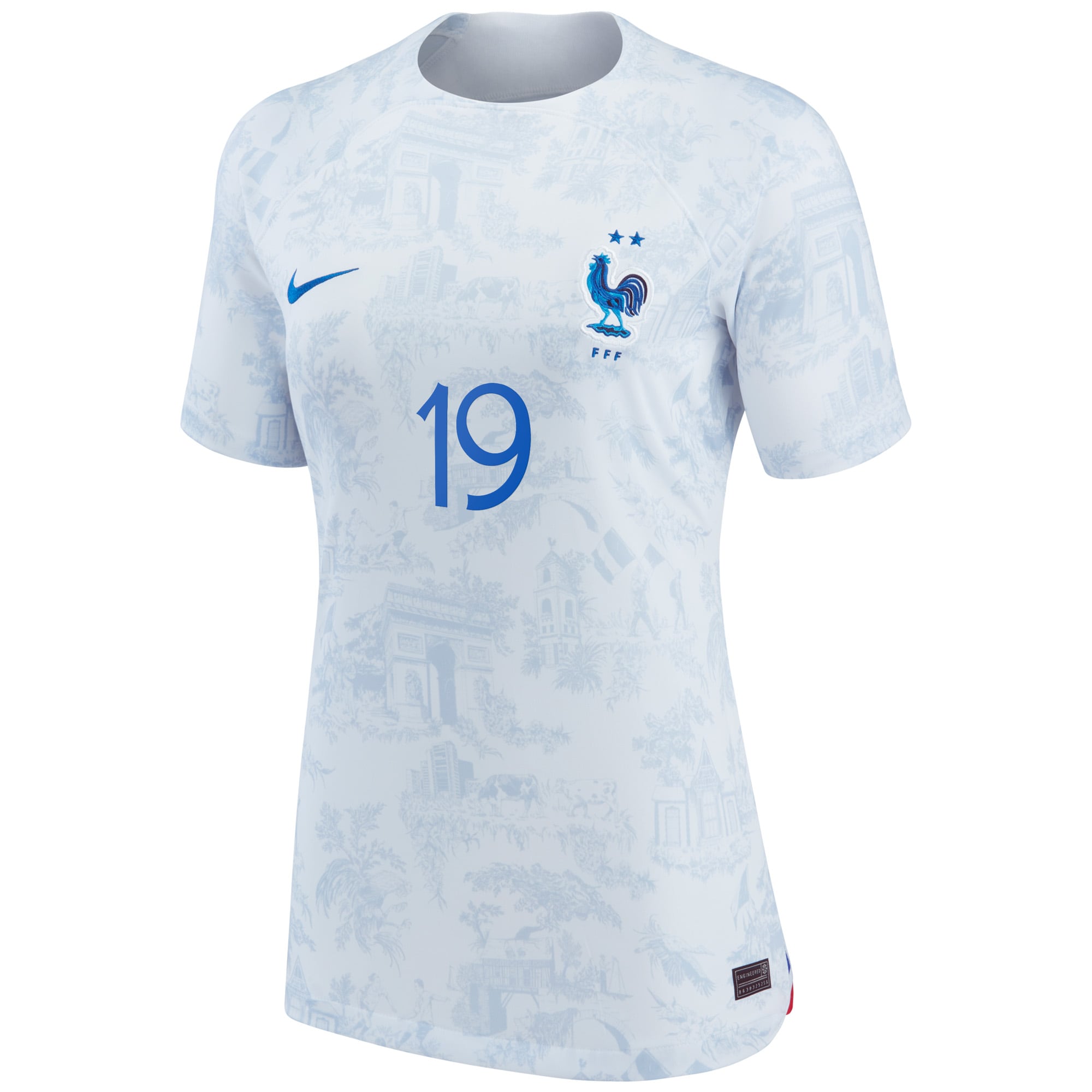 Shop karim benzema france national team nike women8217s 202223 away breathe stadium replica player jersey – white – Mexico Football Shirts & World Cup Jerseys
