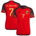 Shop kevin de bruyne belgium national team adidas 202223 home replica jersey – red – Mexico Football Shirts & World Cup Jerseys