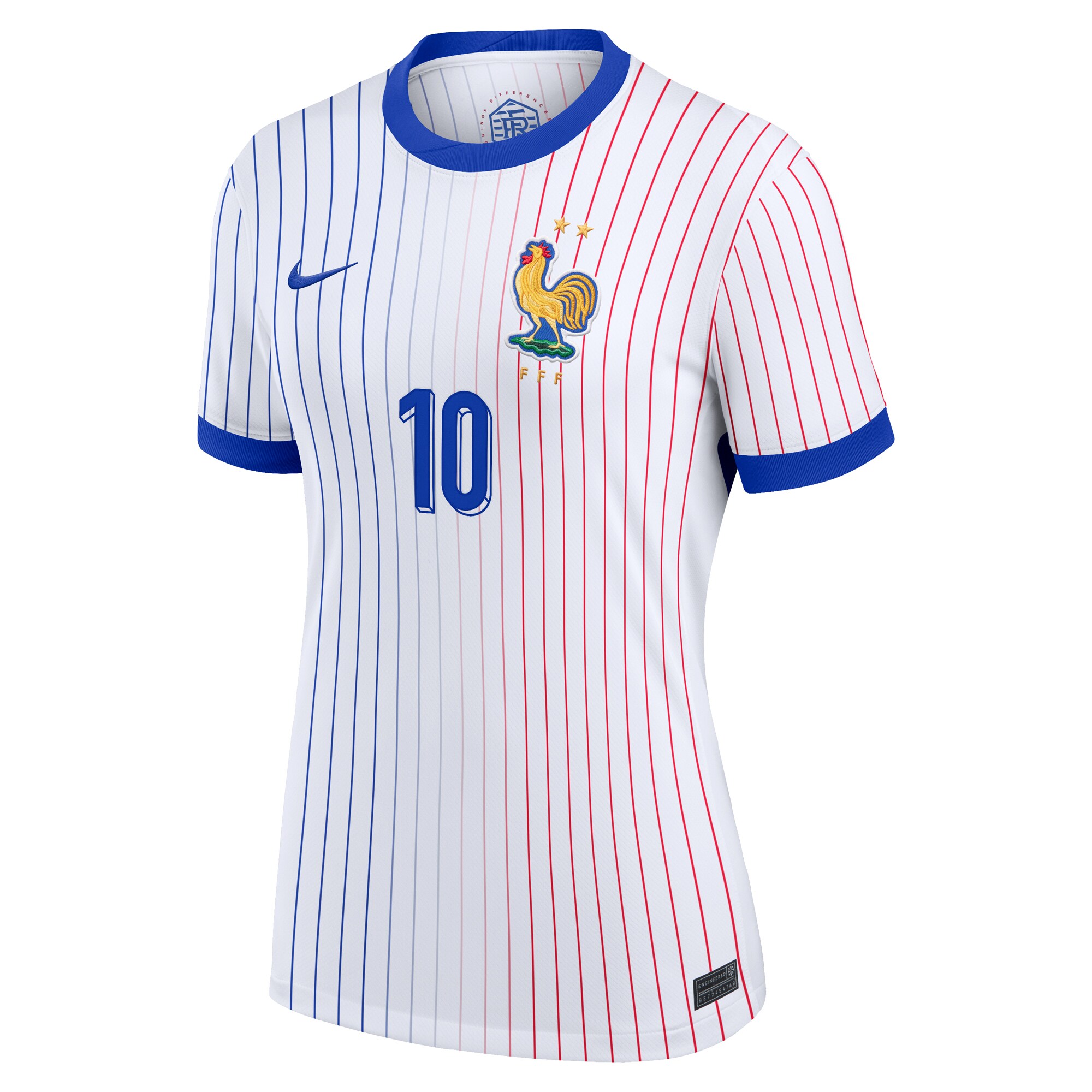 Shop kylian mbappe france national team nike women8217s 2024 away replica jersey – white – Mexico Football Shirts & World Cup Jerseys