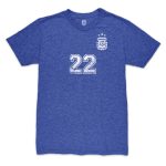 Shop lautaro martinez argentina national team 1863fc retro player tri-blend t-shirt – blue – Mexico Football Shirts & World Cup Jerseys