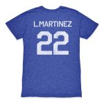 Shop lautaro martinez argentina national team 1863fc retro player tri-blend t-shirt – blue – Mexico Football Shirts & World Cup Jerseys