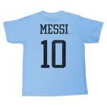 Shop lionel messi argentina national team 1863fc youth name amp number t-shirt – light blue – Mexico Football Shirts & World Cup Jerseys