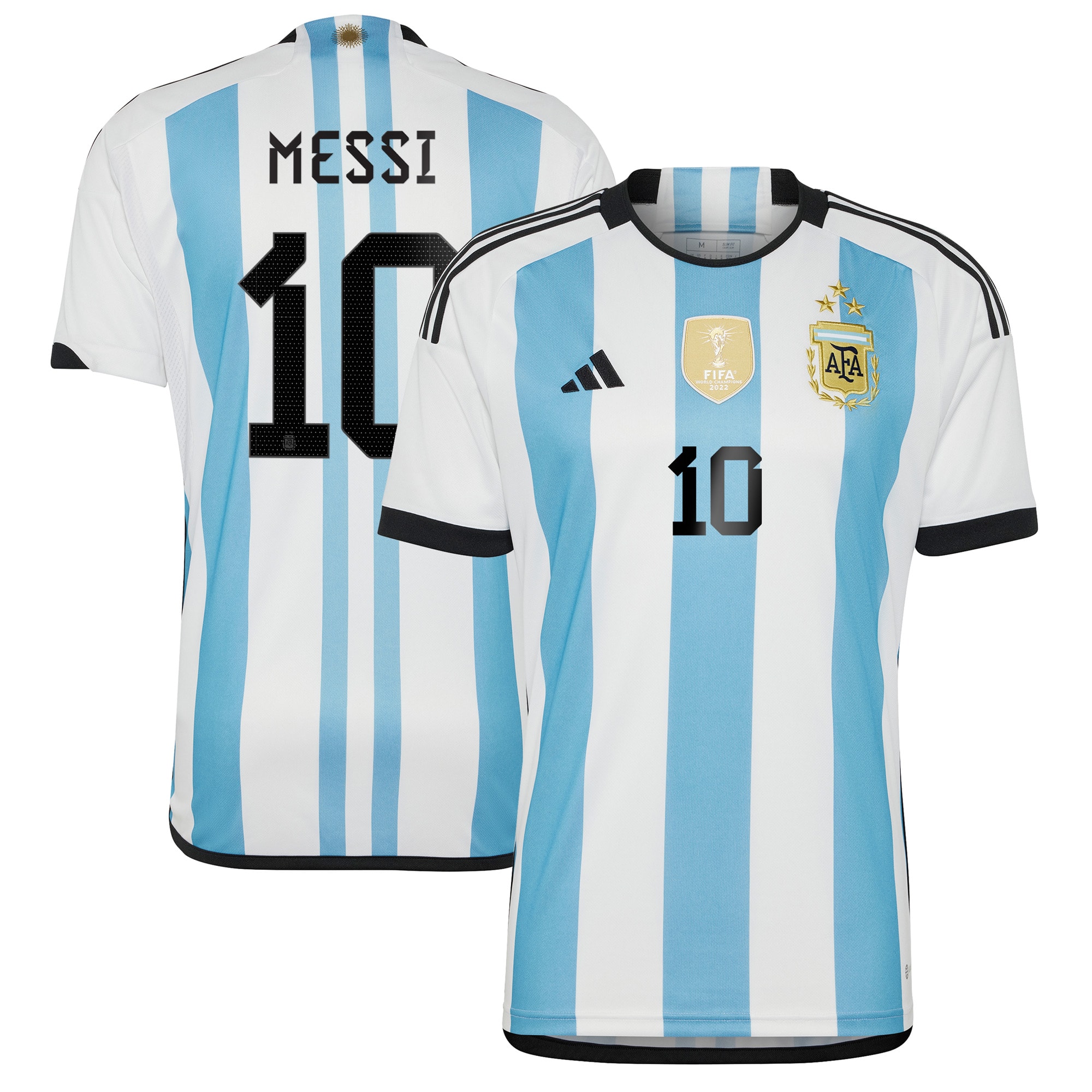 Shop lionel messi argentina national team adidas 2022 winners home replica jersey – whitelight blue – Mexico Football Shirts & World Cup Jerseys