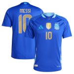 Shop lionel messi argentina national team adidas 2024 away authentic player jersey – blue – Mexico Football Shirts & World Cup Jerseys