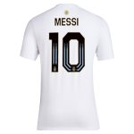 Shop lionel messi argentina national team adidas name amp number t-shirt – white – Mexico Football Shirts & World Cup Jerseys