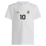 Shop lionel messi argentina national team adidas youth name amp number t-shirt – white – Mexico Football Shirts & World Cup Jerseys
