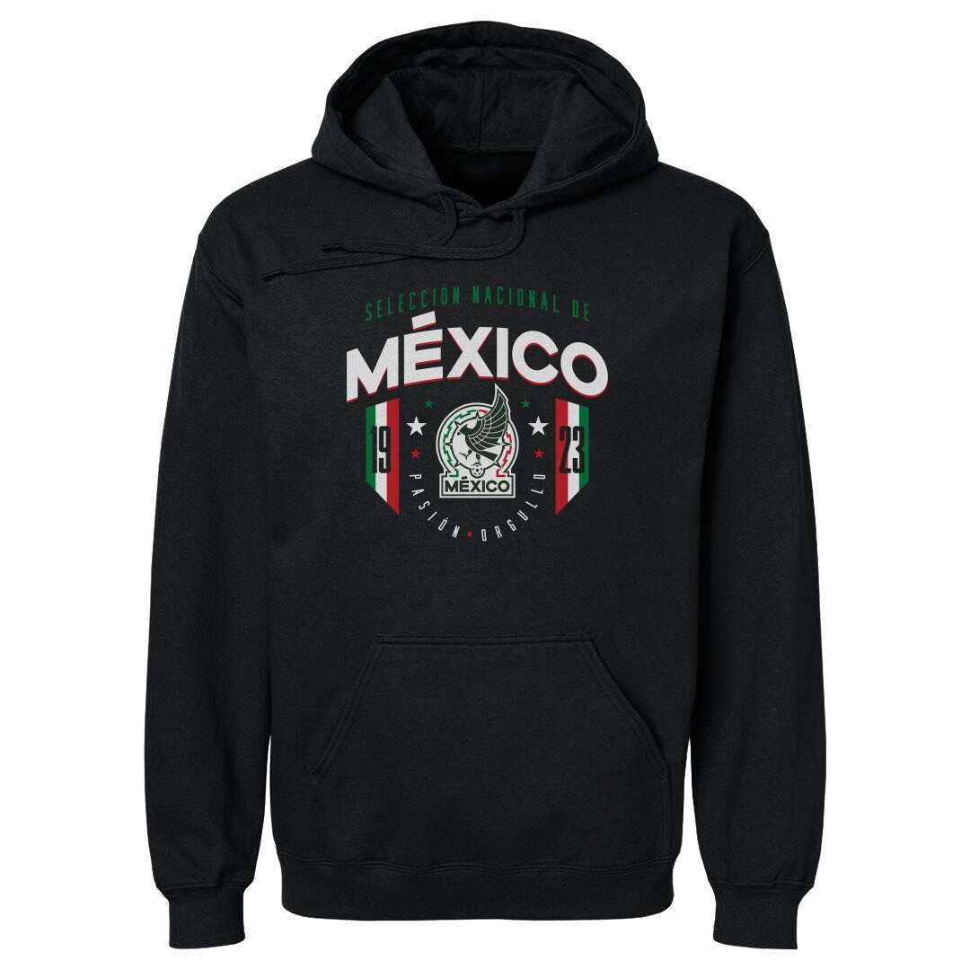 Shop mexico national team 500 level 1923 pullover hoodie – black – Mexico Football Shirts & World Cup Jerseys