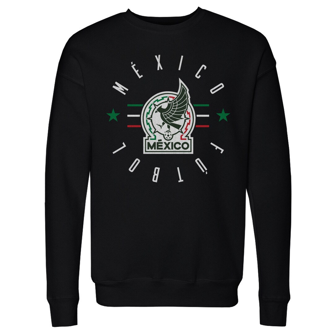 Shop mexico national team 500 level futbol pullover sweatshirt – black – Mexico Football Shirts & World Cup Jerseys