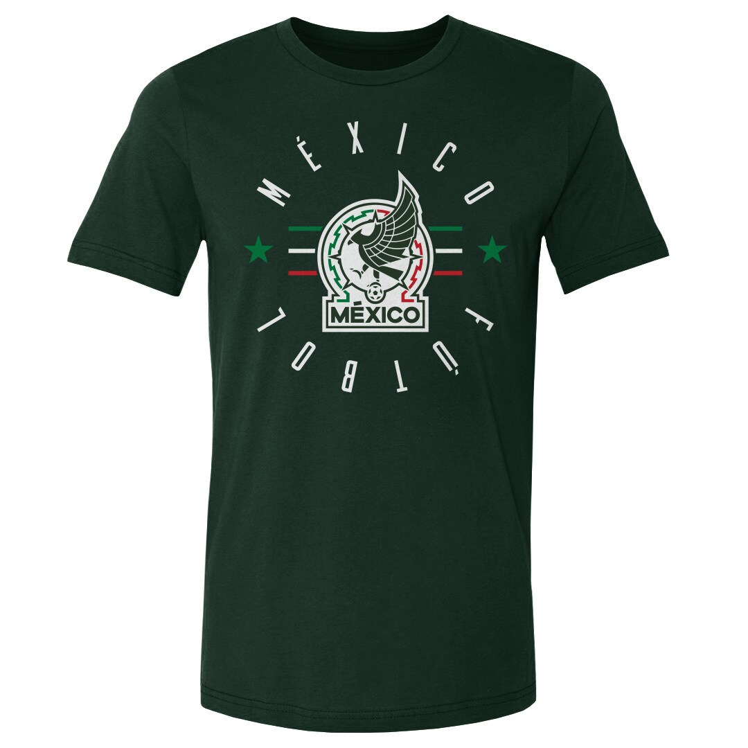 Shop mexico national team 500 level futbol t-shirt – forest green – Mexico Football Shirts & World Cup Jerseys