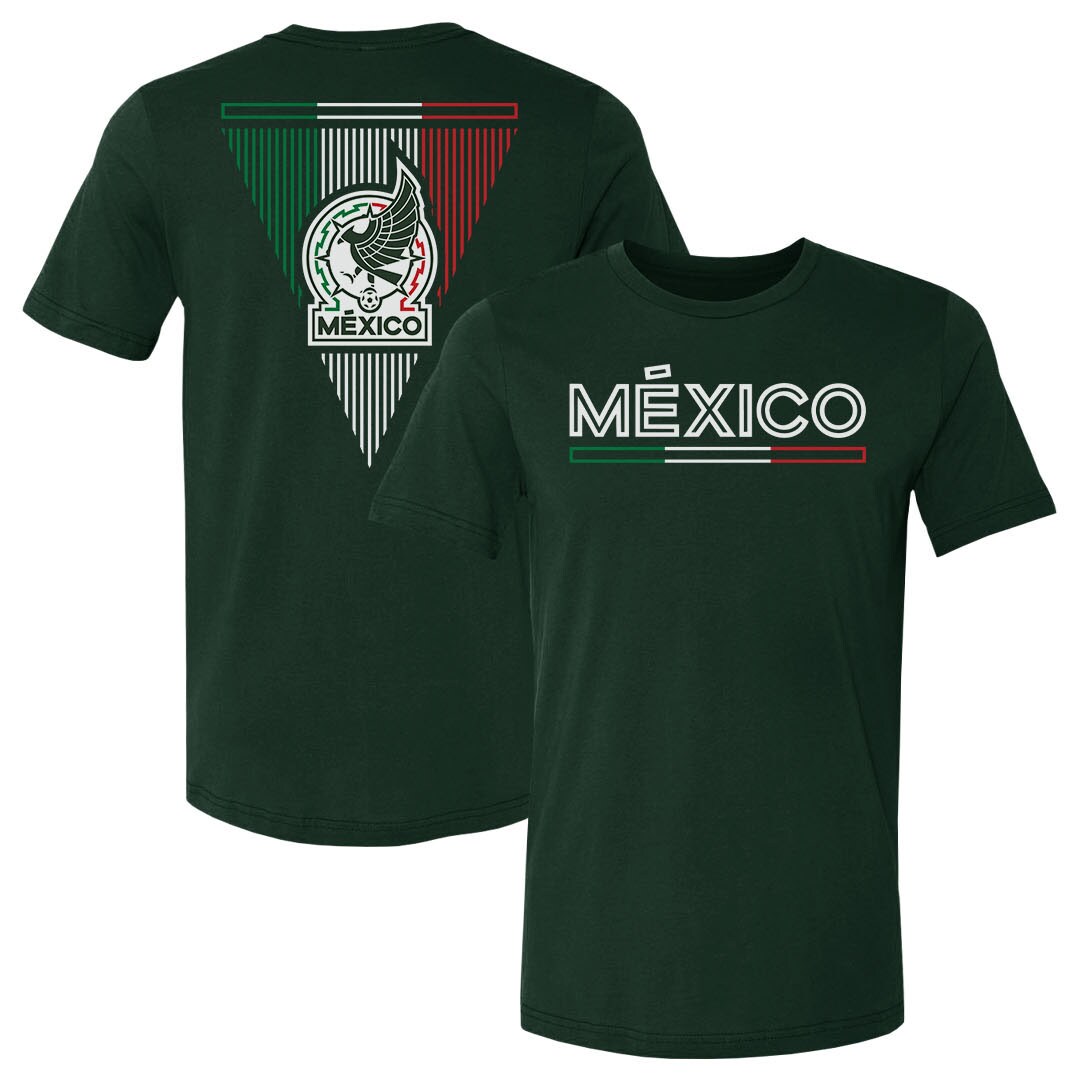 Shop mexico national team 500 level inline fampb t-shirt – forest green – Mexico Football Shirts & World Cup Jerseys