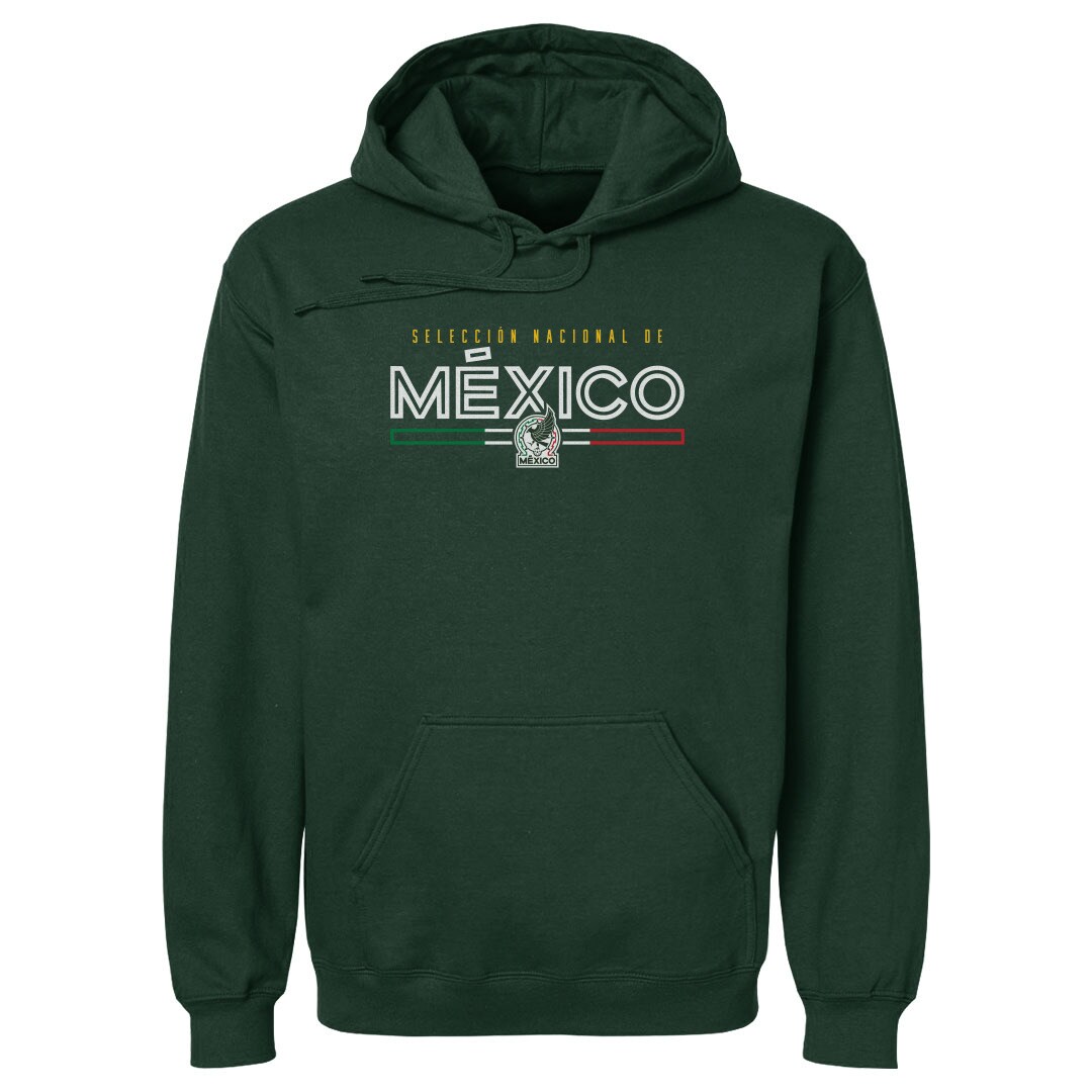 Shop mexico national team 500 level inline pullover hoodie – forest green – Mexico Football Shirts & World Cup Jerseys