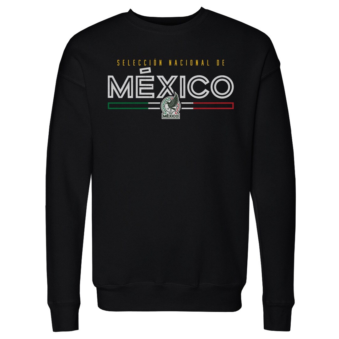 Shop mexico national team 500 level inline pullover sweatshirt – black – Mexico Football Shirts & World Cup Jerseys