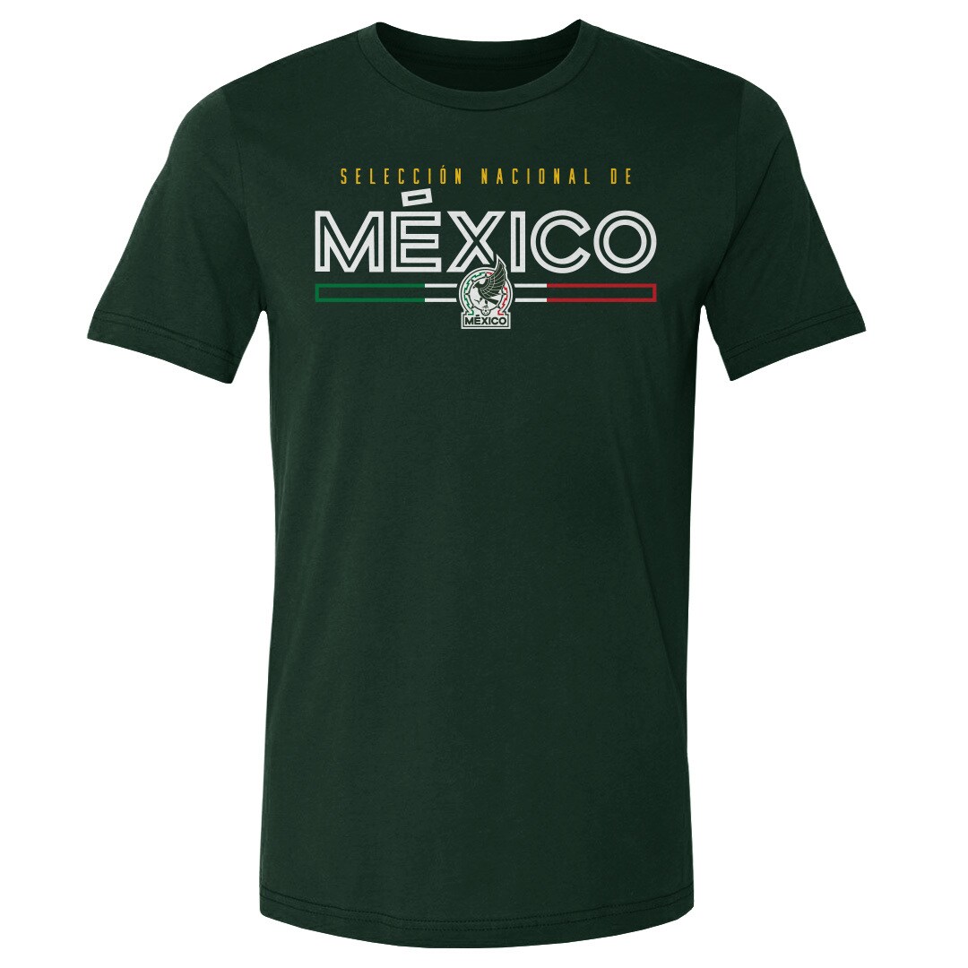 Shop mexico national team 500 level inline t-shirt – forest green – Mexico Football Shirts & World Cup Jerseys