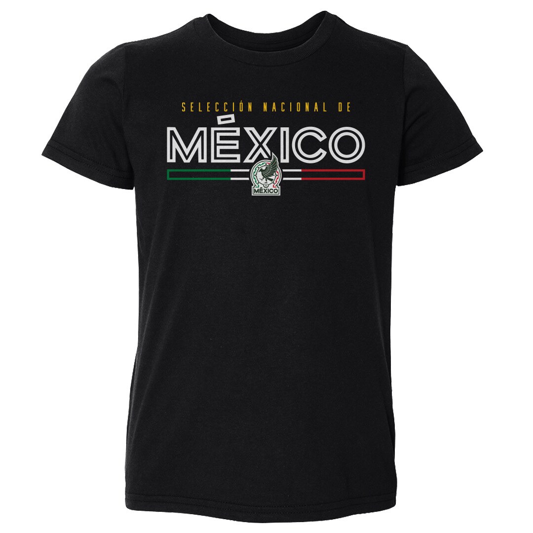 Shop mexico national team 500 level toddler inline t-shirt – black – Mexico Football Shirts & World Cup Jerseys