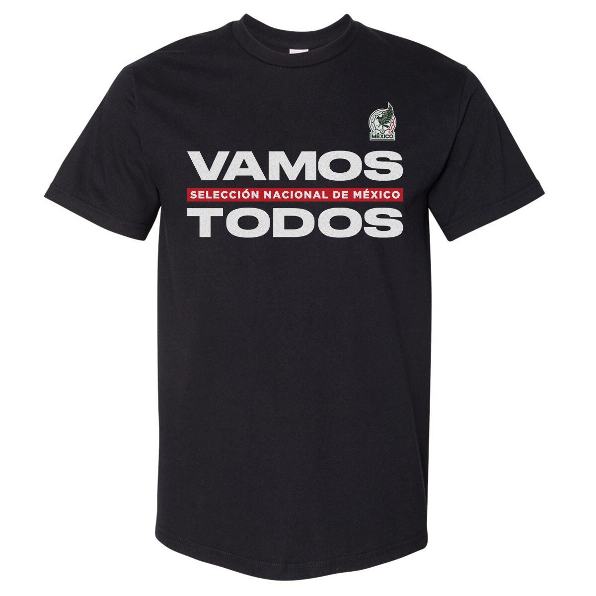 Shop mexico national team 500 level vamos todos heavyweight t-shirt – black – Mexico Football Shirts & World Cup Jerseys