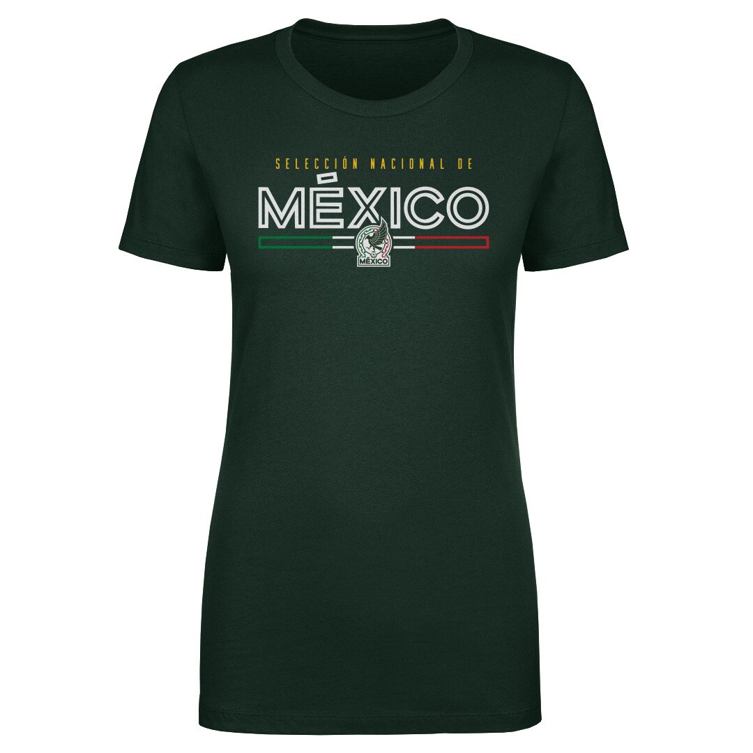 Shop mexico national team 500 level women8217s inline t-shirt – forest green – Mexico Football Shirts & World Cup Jerseys