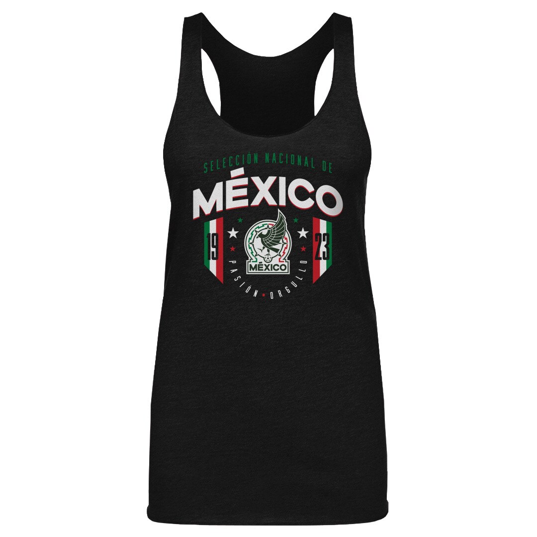 Shop mexico national team 500 level women8217s tri-blend tank top – black – Mexico Football Shirts & World Cup Jerseys