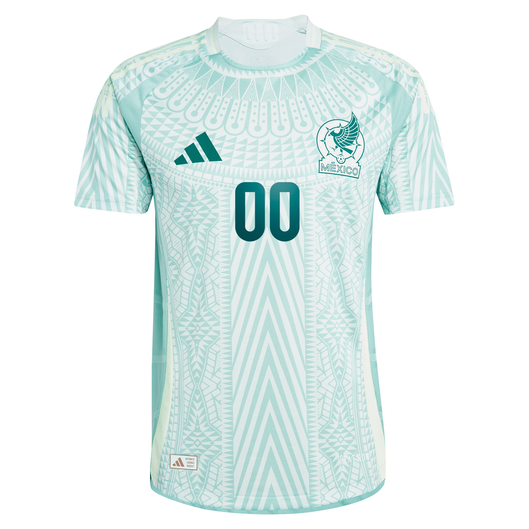 Shop mexico national team adidas 2024 away authentic custom jersey – green – Mexico Football Shirts & World Cup Jerseys