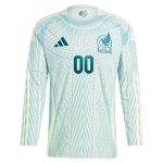 Shop mexico national team adidas 2024 away replica custom long sleeve jersey – green – Mexico Football Shirts & World Cup Jerseys