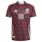 Shop mexico national team adidas 2024 home authentic custom jersey – burgundy – Mexico Football Shirts & World Cup Jerseys