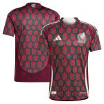 Shop mexico national team adidas 2024 home authentic jersey – burgundy – Mexico Football Shirts & World Cup Jerseys