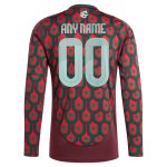 Shop mexico national team adidas 2024 home replica custom long sleeve jersey – burgundy – Mexico Football Shirts & World Cup Jerseys