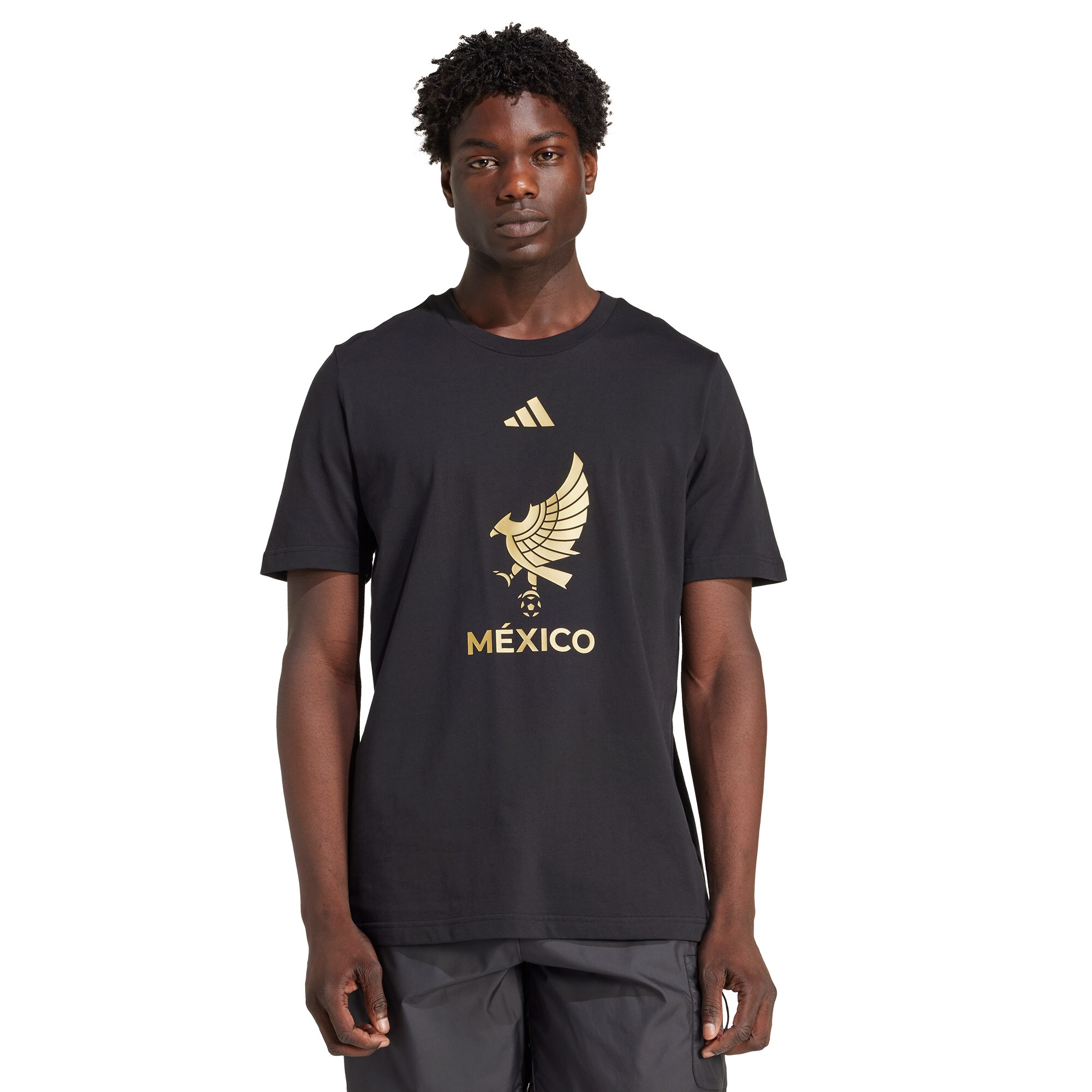 Shop mexico national team adidas 2025 third jersey dna graphic t-shirt – black – Mexico Football Shirts & World Cup Jerseys