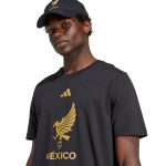 Shop mexico national team adidas 2025 third jersey dna graphic t-shirt – black – Mexico Football Shirts & World Cup Jerseys