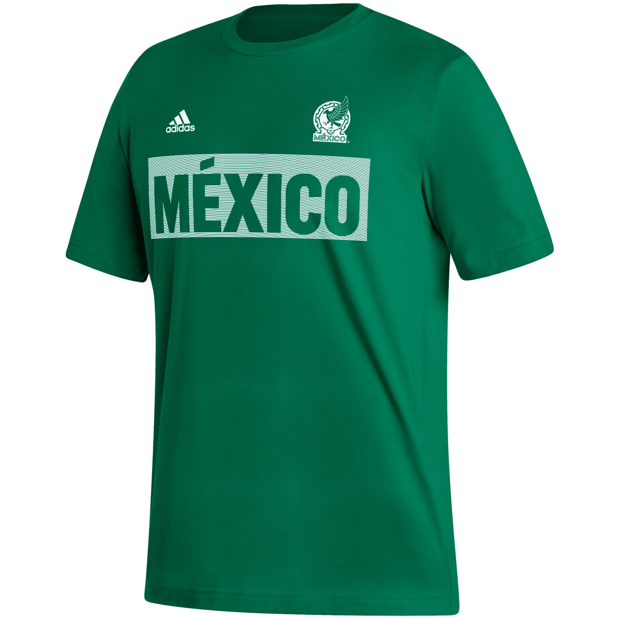 Shop mexico national team adidas culture bar t-shirt – kelly green – Mexico Football Shirts & World Cup Jerseys