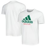 Shop mexico national team adidas dna graphic t-shirt – white – Mexico Football Shirts & World Cup Jerseys