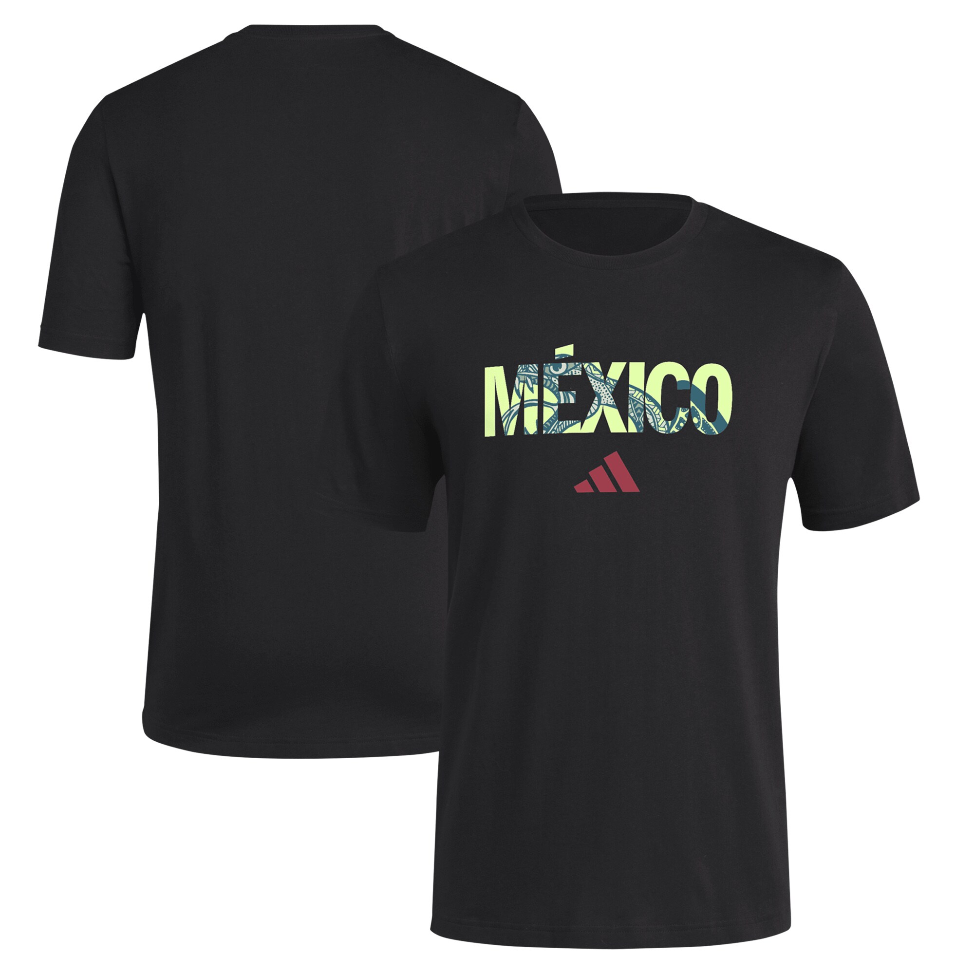 Shop mexico national team adidas high brand read t-shirt – black – Mexico Football Shirts & World Cup Jerseys