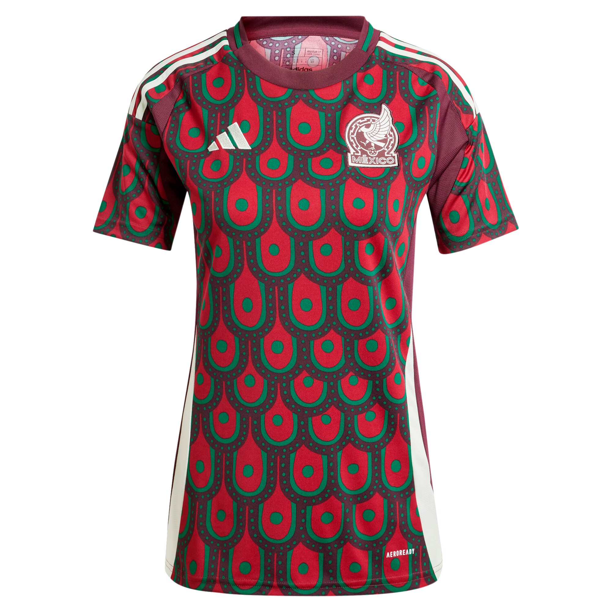 Shop mexico national team adidas women8217s 2024 home replica jersey – burgundy – Mexico Football Shirts & World Cup Jerseys