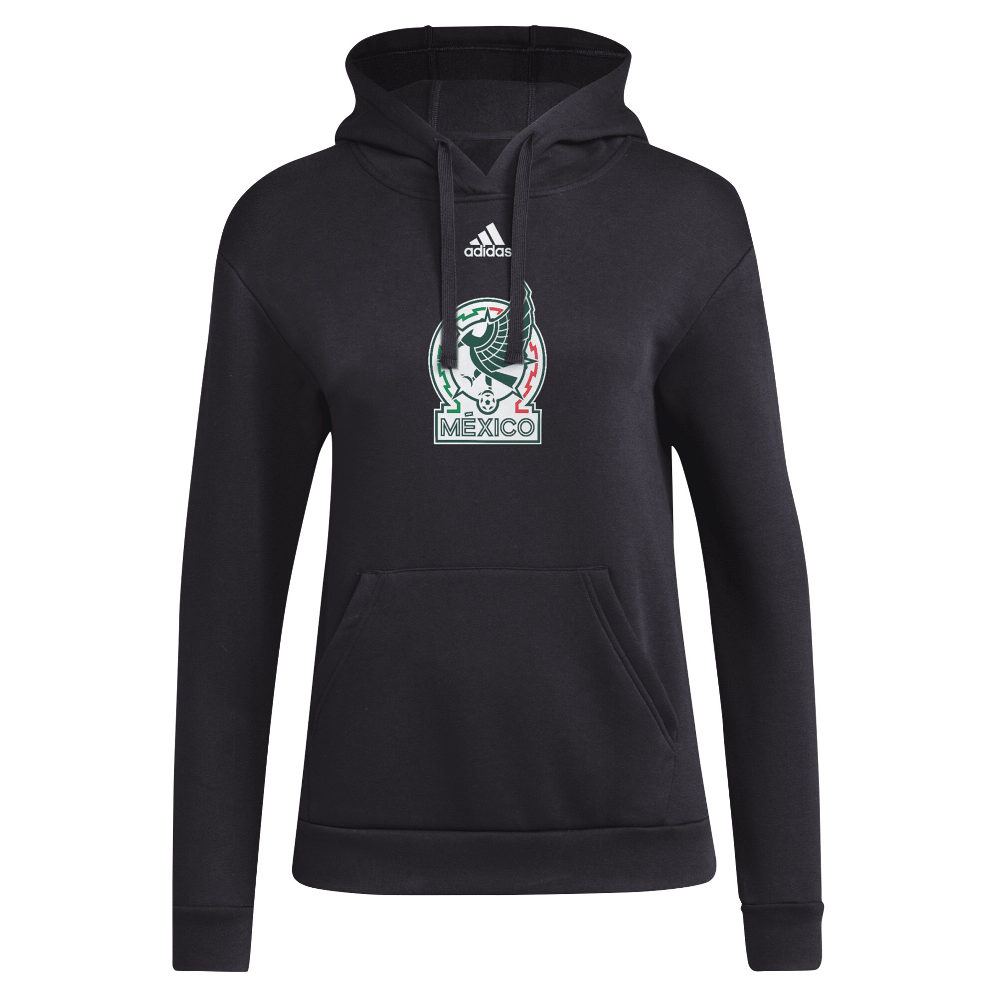 Shop mexico national team adidas women8217s crest pullover hoodie – black – Mexico Football Shirts & World Cup Jerseys